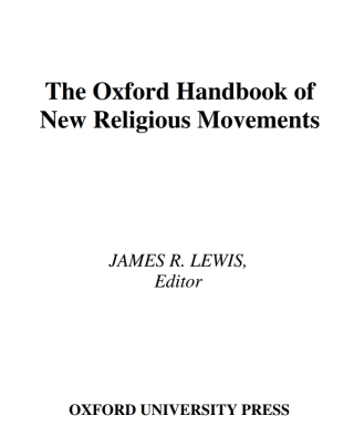 The Oxford Handbook of New Religious Movements