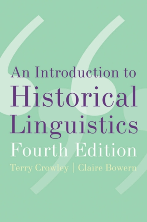Introduction To Historical Linguistics