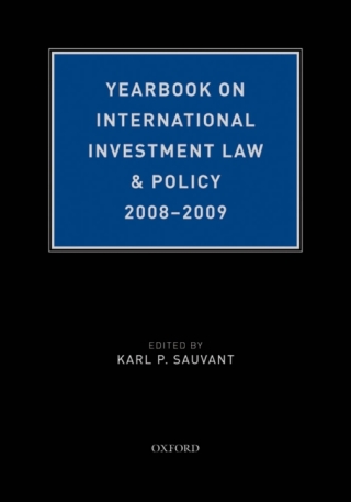 Yearbook on International Investment Law & Policy 2008-2009