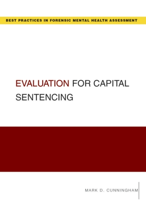 Cover image for book Evaluation for Capital Sentencing