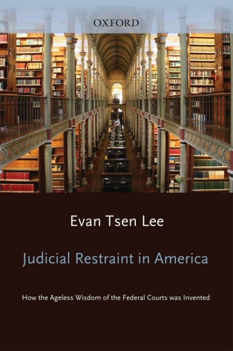 Cover image for book Judicial Restraint in America