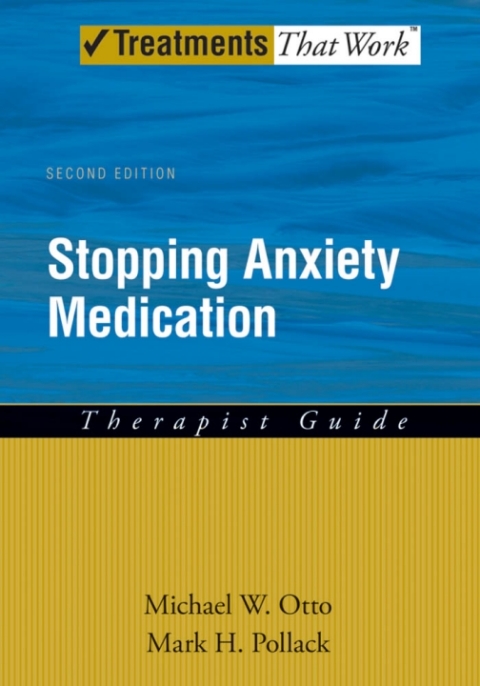 Cover image for book Stopping Anxiety Medication Therapist Guide