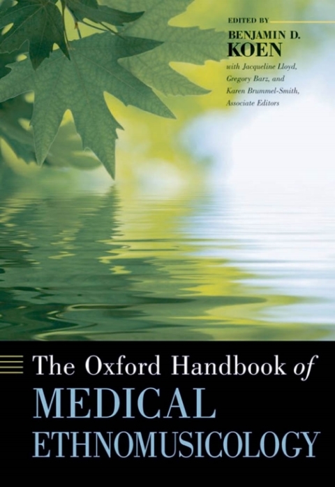 Cover image for book The Oxford Handbook of Medical Ethnomusicology