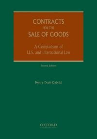 صورة الغلاف: Contracts for the Sale of Goods 2nd edition 9780195333497