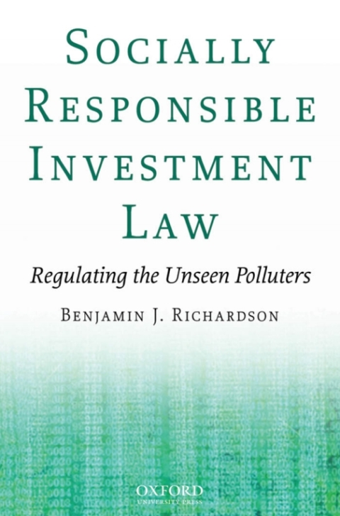 Cover image for book Socially Responsible Investment Law