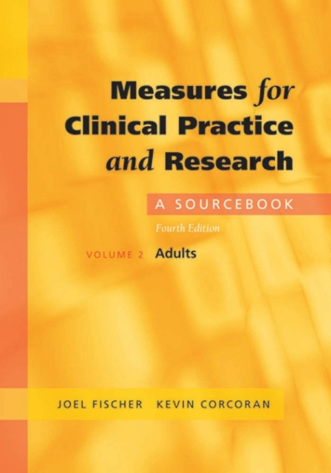 Cover image for book Measures for Clinical Practice and Research