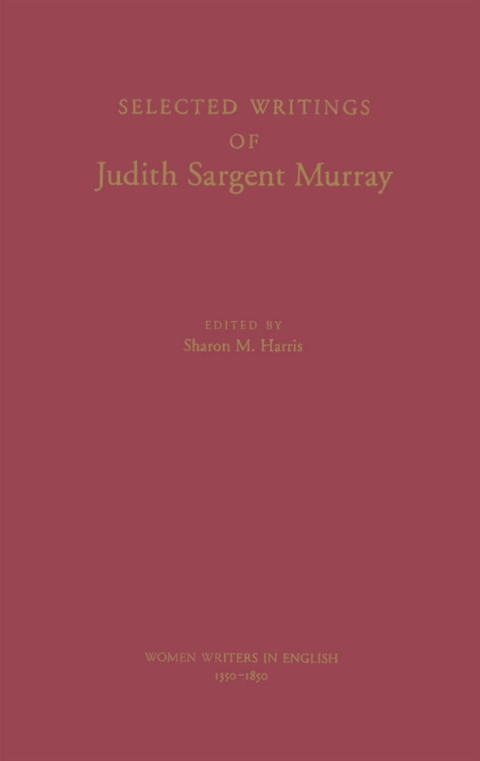 Cover image for book Selected Writings of Judith Sargent Murray