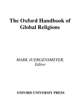 The Oxford Handbook of Global Religions