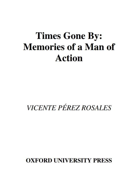 Cover image for book Times Gone By