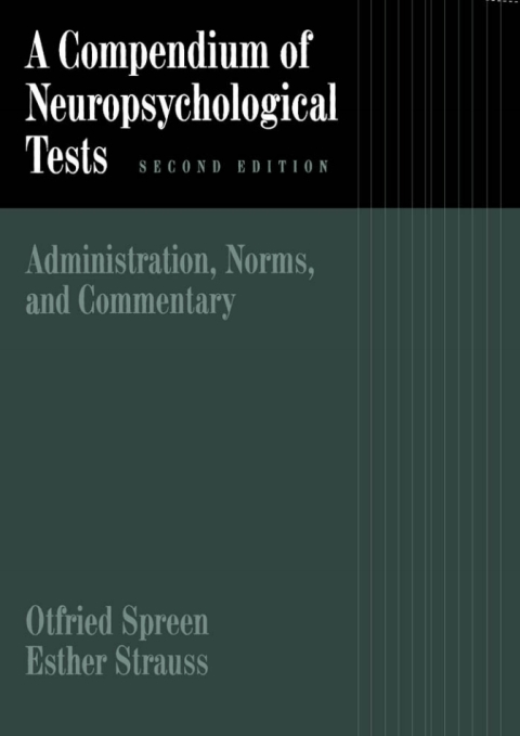 Cover image for book A Compendium of Neuropsychological Tests