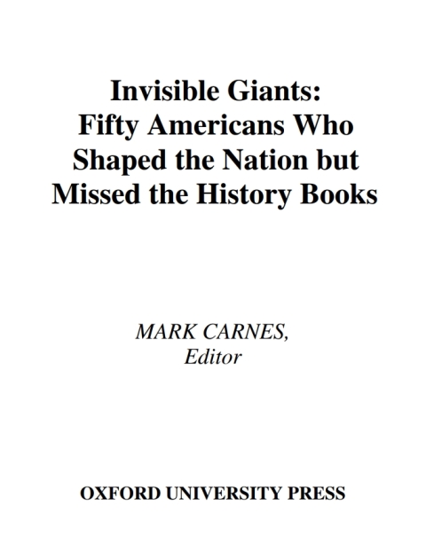 Cover image for book Invisible Giants