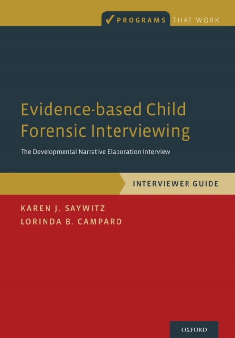 Cover image for book Evidence-based Child Forensic Interviewing