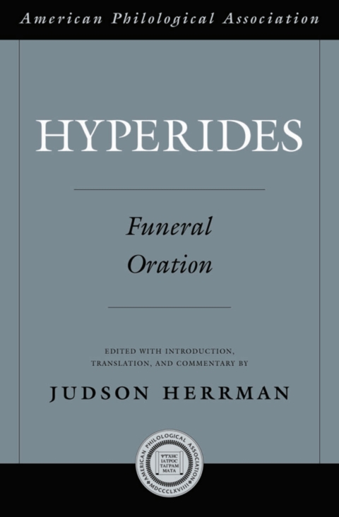 Cover image for book Hyperides