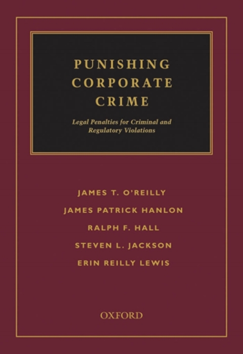 Cover image for book Punishing Corporate Crime
