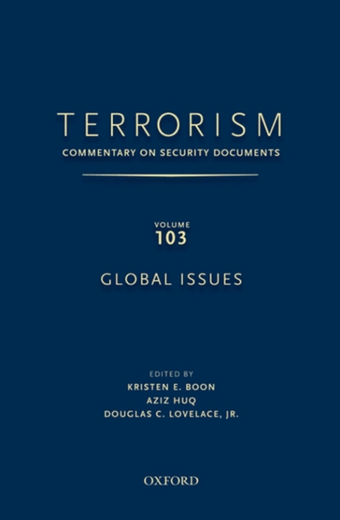 Cover image for book TERRORISM: Commentary on Security Documents Volume 103