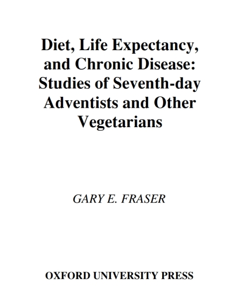 Cover image for book Diet, Life Expectancy, and Chronic Disease