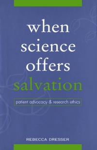 Cover image: When Science Offers Salvation 9780195143133