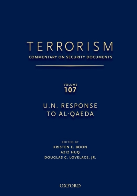 Cover image for book TERRORISM: Commentary on Security Documents Volume 107