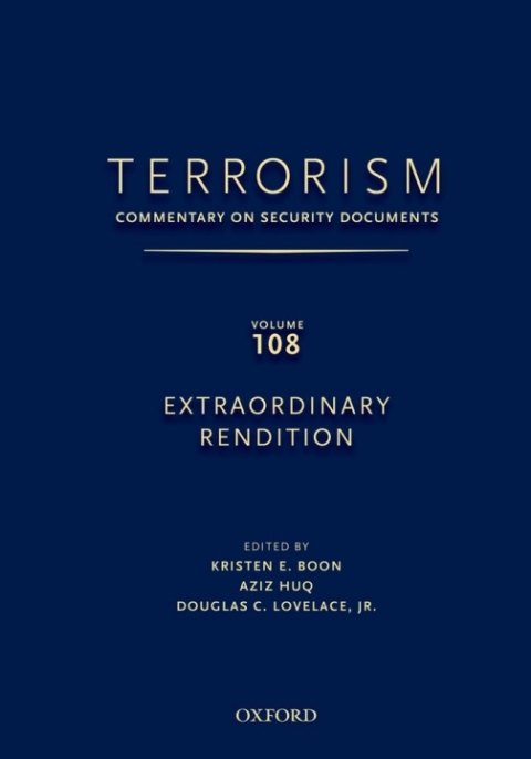 Cover image for book TERRORISM: Commentary on Security Documents Volume 108