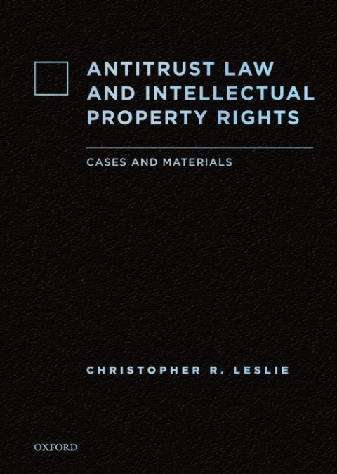 Cover image for book Antitrust Law and Intellectual Property Rights