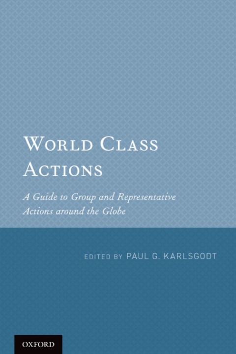 Cover image for book World Class Actions