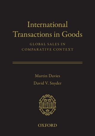 International Transactions in Goods