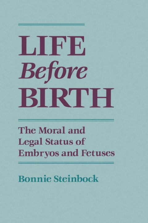 Cover image for book Life Before Birth