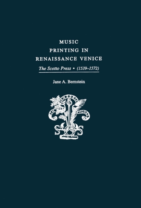 Cover image for book Music Printing in Renaissance Venice