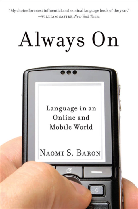 Cover image for book Always On: Language in an Online and Mobile World