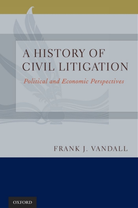 Cover image for book A History of Civil Litigation