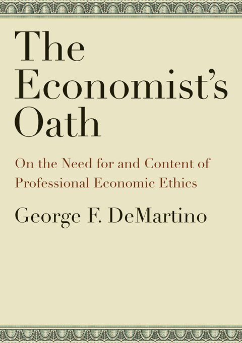 Cover image for book The Economist's Oath