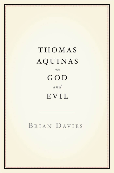 Cover image for book Thomas Aquinas on God and Evil