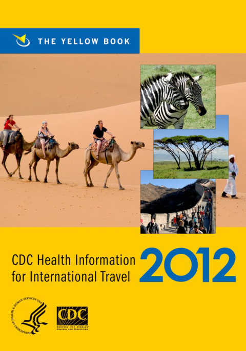 Cover image for book CDC Health Information for International Travel 2012