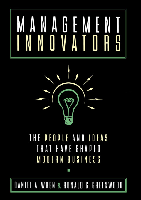 Cover image for book Management Innovators