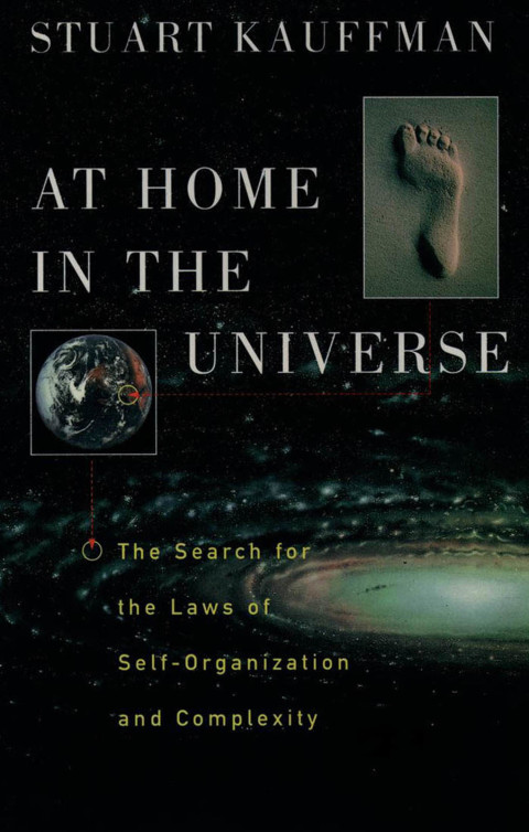 Cover image for book At Home in the Universe