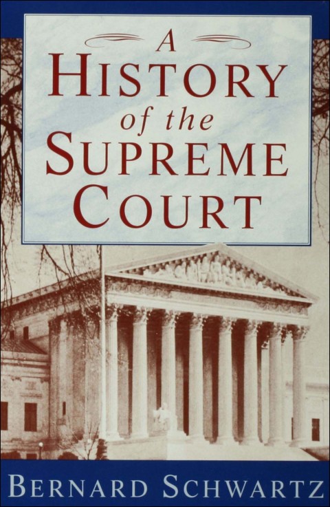 Cover image for book A History of the Supreme Court