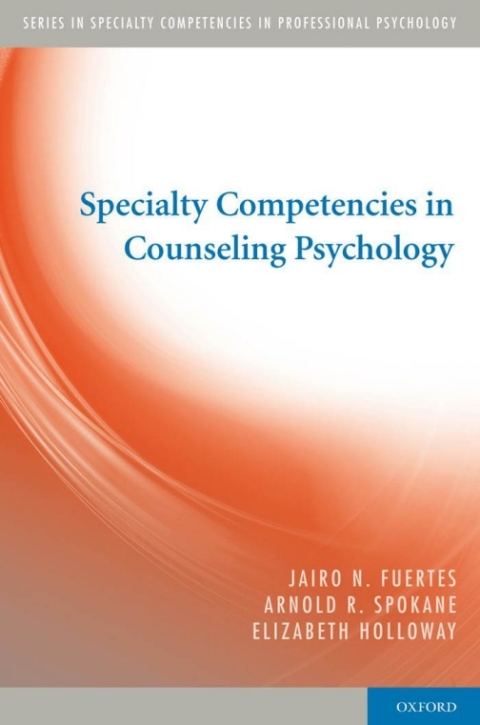 Cover image for book Specialty Competencies in Counseling Psychology
