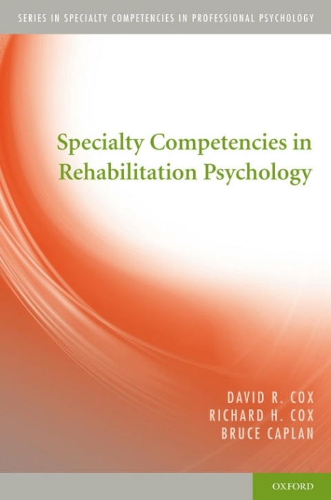 Cover image for book Specialty Competencies in Rehabilitation Psychology