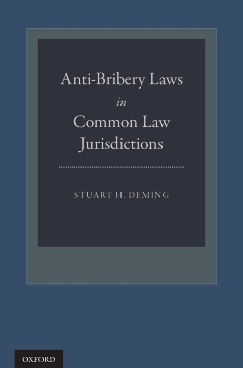 Cover image for book Anti-Bribery Laws in Common Law Jurisdictions