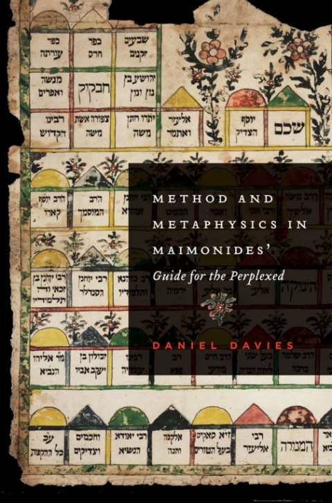 Cover image for book Method and Metaphysics in Maimonides' Guide for the Perplexed