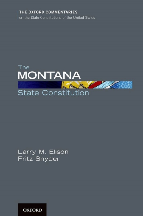 Cover image for book The Montana State Constitution