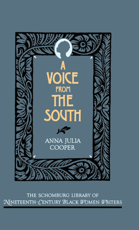 Cover image for book A Voice From the South