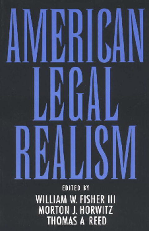 Cover image for book American Legal Realism