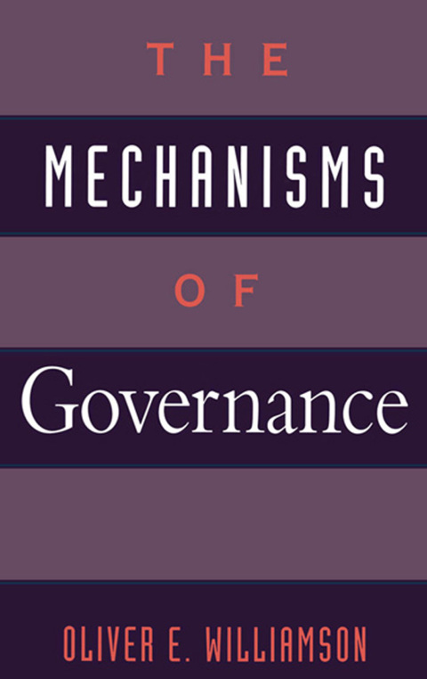 Cover image for book The Mechanisms of Governance