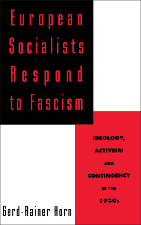 Cover image for book European Socialists Respond to Fascism