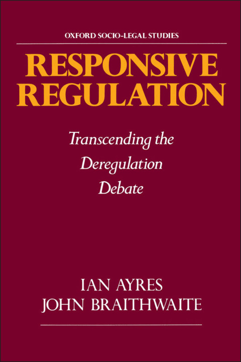 Cover image for book Responsive Regulation