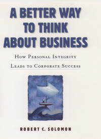 Cover image: A Better Way to Think About Business 9780195167337
