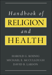 Cover image: Handbook of Religion and Health 9780199727643