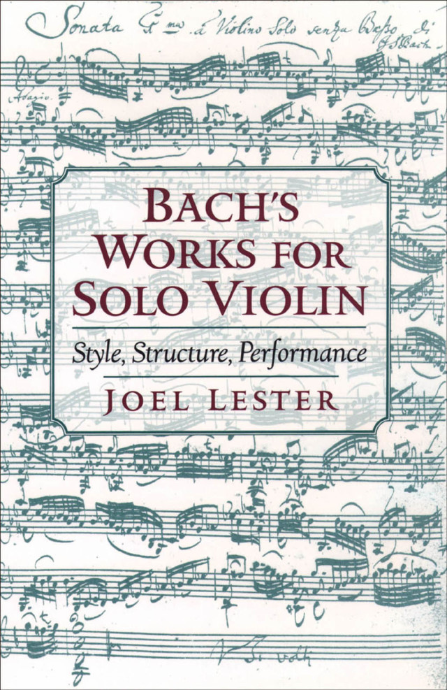 Bach's Works for Solo Violin