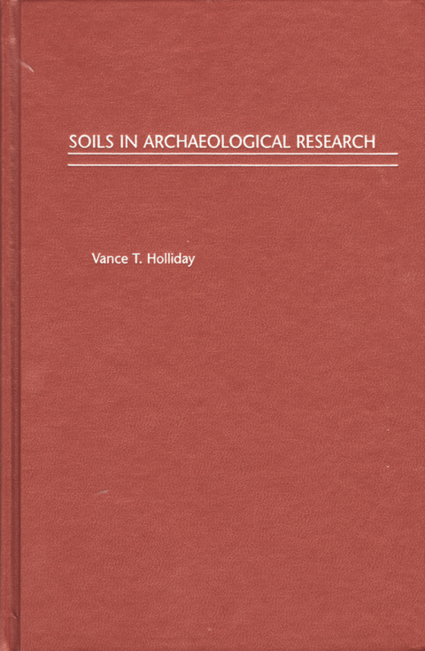 Cover image for book Soils in Archaeological Research